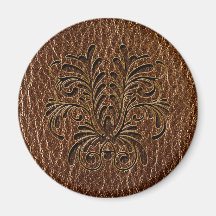 Leather-Look Bouquet 1 Magnets