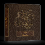 Leather-Look Bouquet 2 Dark binders