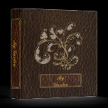 Leather-Look Bouquet 2 Dark binders