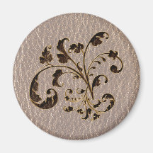 Leather-Look Bouquet 2 Soft Fridge Magnets