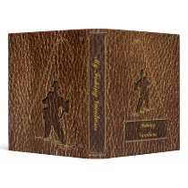 Leather-Look Fisherman Vinyl Binder