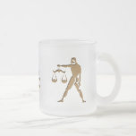 Leather-Look Libra Coffee Mug