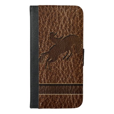 Leather-Look Rodeo iPhone 6/6S Plus Wallet Case