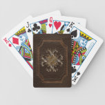 Leather-Look Star Dark Card Decks