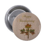 Leather-Look Thanksgiving 2 Pins