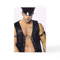 Leather Man Cards