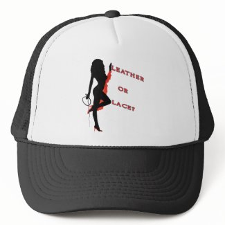 Leather or Lace? hat