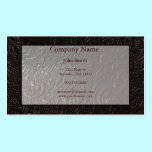 Leather Paisley Business Card business cards