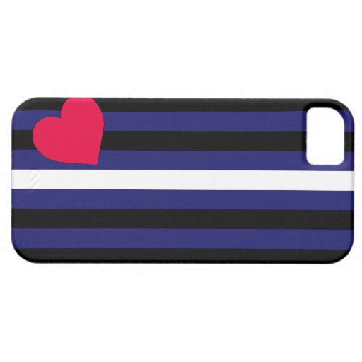 Leather Pride Flag iPhone 5 Case