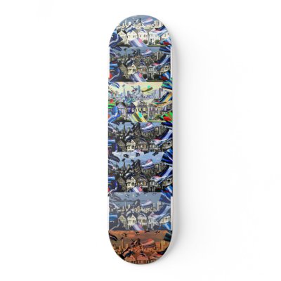 Leather Pride Flags Invade SF Skateboard by markthaler