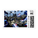 Leather Pride Flags Over San Francisco Postage Stamp
