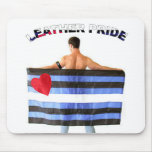 Leather Pride Man Mouse Mats