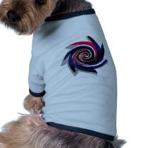 Leather Pride Throwing Star Pet T-shirt