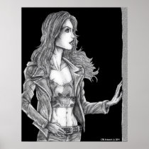 Leather Rebel Print
