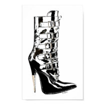 Leather Stilletto Boot posters by AtlasShrugging Leather Stilletto Boot posters