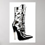 Leather Stilletto Boot posters