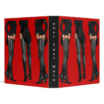 Leather Thigh High Boot Models - Binder