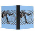 Leather Thigh High Boot Silver Starburst binder