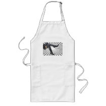 Leather Thigh High Boots Silver Starburst Aprons