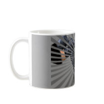 Leather Thigh High Boots Silver Starburst Mugs