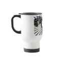 Leather Thigh High Boots Silver Starburst Mugs mug