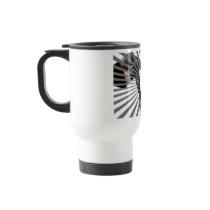 Leather Thigh High Boots Silver Starburst Mugs