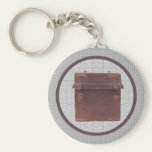 Leather Trunk Keychain