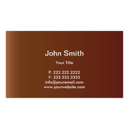 Leather & White Diamond Pattern Business Card (back side)