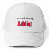 Leatherback Sea Turtle Addict hats