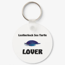 Leatherback Sea Turtle Lover keychains