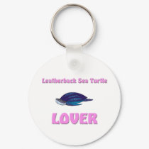 Leatherback Sea Turtle Lover keychains