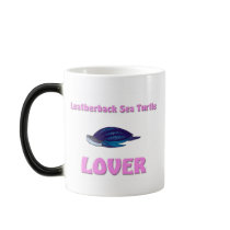 Leatherback Sea Turtle Lover mugs by AnimalShirts Leatherback Sea Turtle Lover mugs