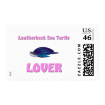 Leatherback Sea Turtle Lover postage