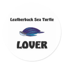 Leatherback Sea Turtle Lover stickers
