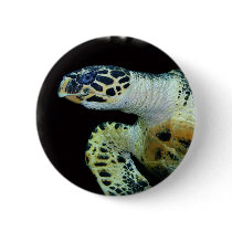 Leatherback Sea Turtle Round Pin
