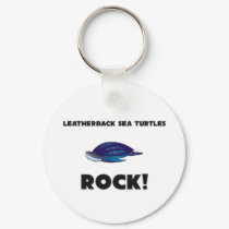 Leatherback Sea Turtles Rock keychains