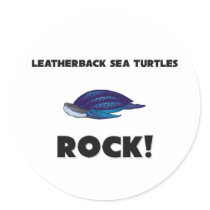 Leatherback Sea Turtles Rock stickers