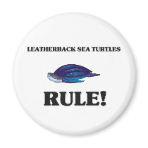 LEATHERBACK SEA TURTLES Rule! magnets
