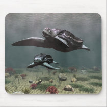 Leatherback turtle mousepad