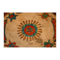 Leathered Handpainted Cowhide posters by wolfmountainstudio Leathered Handpainted Cowhide posters