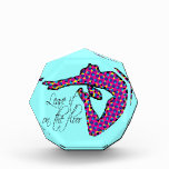 Leave it on the Floor Gymnastics Acrylic Award