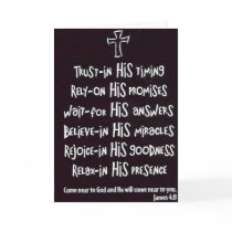 Leave it to the Lord greeting cards