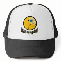 Leave my dog alone hat
