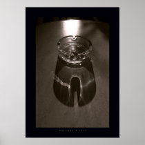 Leave the ashtray empty print