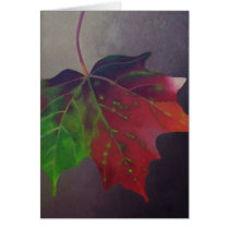 Leave the Past (Falling Autumn Leaf) Cards
