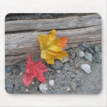Leaves Adrift Mouse Pad