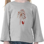 Leaves and Bird T Shirts