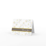 Leaves and Branches Thank You Card