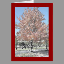 Leaves Are Like Flowers cards