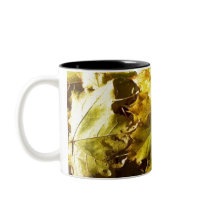 Leaves ~ customizable mugs by ohgreeting Leaves ~ customizable mugs